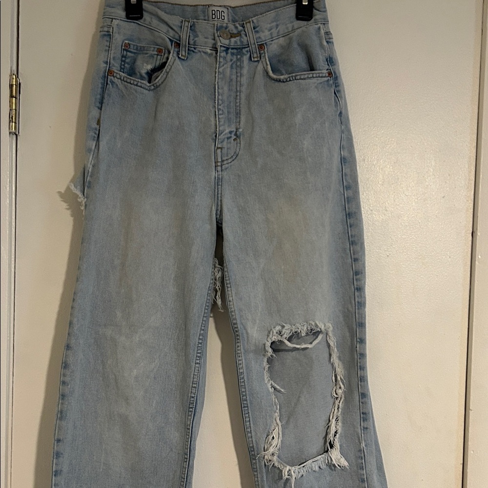 BDG Light Blue Ripped Jeans